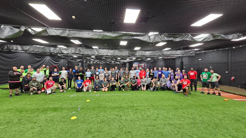 Dodgeball League Action