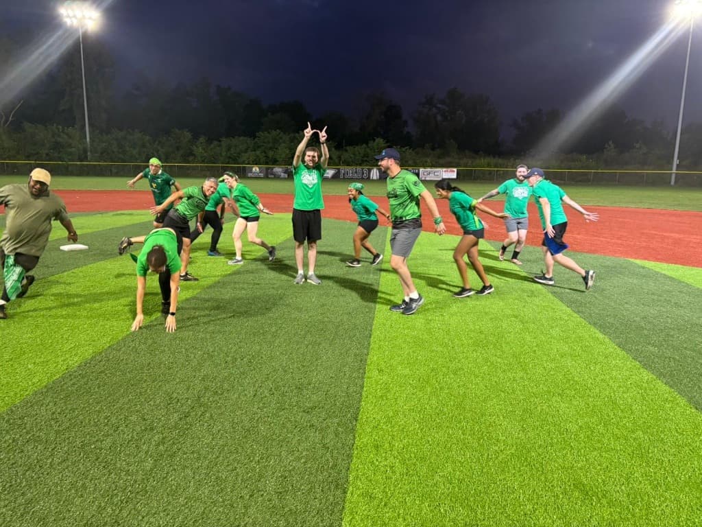 Green Team Celebrate