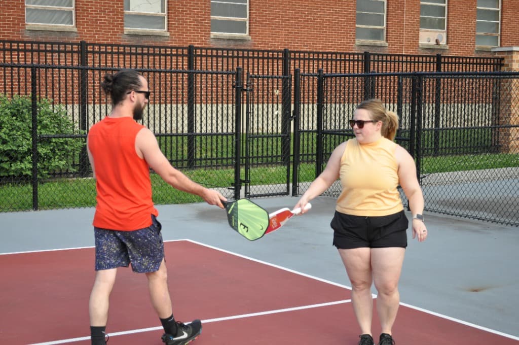 Pickleball Action